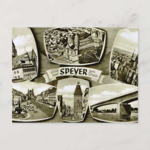 ドイツ、ライン、Speyer ポストカード