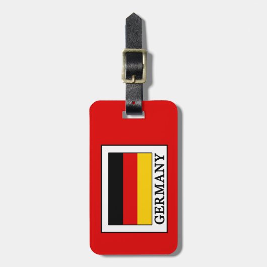 ドイツ ラゲッジタグ (正面縦)