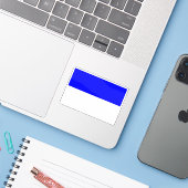ドイツ ラヴェンスブルクの旗 シール (ノートパソコンとiPhone)