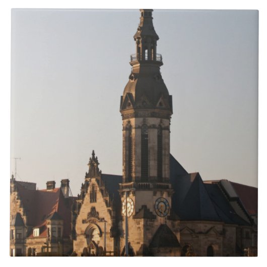 ドイツ、リプチヒ教会 タイル (正面)