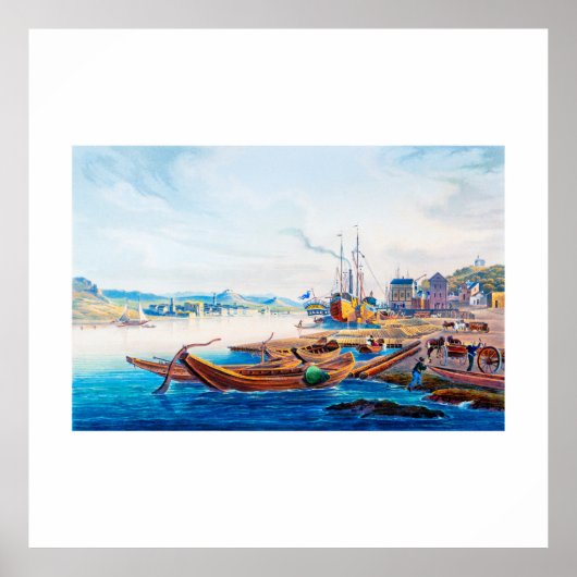 ドイツ，リュデシュイム， 01A ポスター (正面)