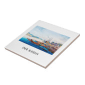 ドイツ，リュデシュイム， 01C タイル (側面)