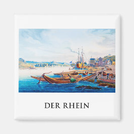 ドイツ，リュデシュイム， 01C マグネット