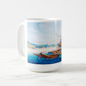 ドイツ，リューデシュイム コーヒーマグカップ (正面左)