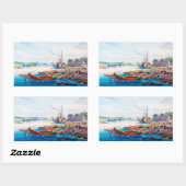 ドイツ，リューデシュイム 長方形シール (シート)