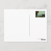 ドイツ，レーゲンスブルク・ドナウ川 ポストカード (裏面)