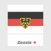 ドイツ・ロイトリンゲン国旗 シール (シート)