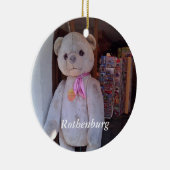 ドイツ，ローテンバーグ セラミックオーナメント (右)