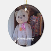 ドイツ，ローテンバーグ セラミックオーナメント (左)