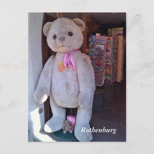 ドイツ，ローテンバーグ ポストカード (正面)