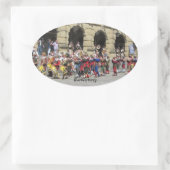 ドイツ，ローテンバーグ 楕円形シール (バッグ)