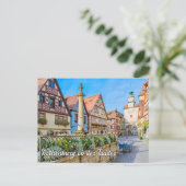 ドイツ，ローテンブルクのオブデエ・タウバー ポストカード (スタンド正面)