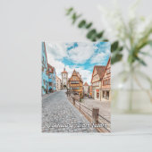 ドイツ，ローテンブルクのオブデエ・タウバー ポストカード (スタンド正面)