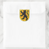 ドイツ　ワイマール紋章 スクエアシール (バッグ)