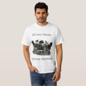 ドイツ・ワイヤーヘアード・ポインター Tシャツ (正面フル)