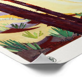 ドイツ・ヴィンテージ旅行ポスター1935 ポスター (角)