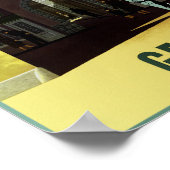 ドイツ.ヴィンテージ旅行ポスター。 ポスター (角)