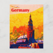 ドイツ、ヴィンテージ旅行 ポストカード (正面)