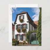 ドイツ,旧市街ハイデルベルク ポストカード (正面/裏面)