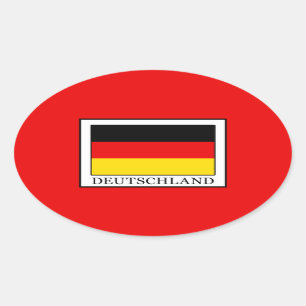 ドイツ 楕円形シール