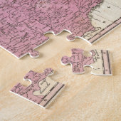 ドイツ(1827年)のヴィンテージの地図 ジグソーパズル (側面)