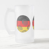 ドイツ#1 フロストグラスビールジョッキ (左)