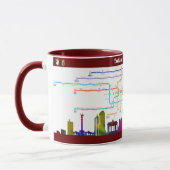 "ドイツ:2021/heute BERLIN - U/S-Bahn Tasse マグカップ (左)