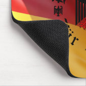 ドイツ/Deutschland永久/黒鷲/旗 マウスパッド (コーナー)
