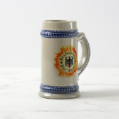 ドイツ/Deutschland Forever/鷲/鉄十字/炎 ビールジョッキ (正面右)