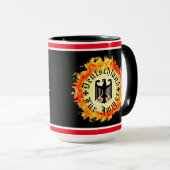 ドイツ/Deutschland Forever/鷲/鉄十字/炎 マグカップ (正面右)
