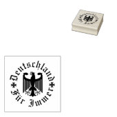 ドイツ/Deutschland Forever/鷲/鉄十字/炎 ラバースタンプ (押印)