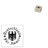 ドイツ/Deutschland Forever/鷲/鉄十字/炎 ラバースタンプ (押印)