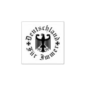 ドイツ/Deutschland Forever/鷲/鉄十字/炎 ラバースタンプ (インプリント)
