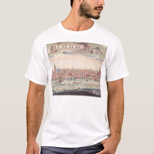 ドイツ: Lueneburg 1730年 Tシャツ (正面)