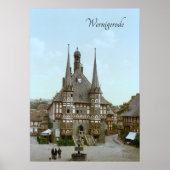 ドイツ、Wernigerode （1900年頃） ポスター (正面)