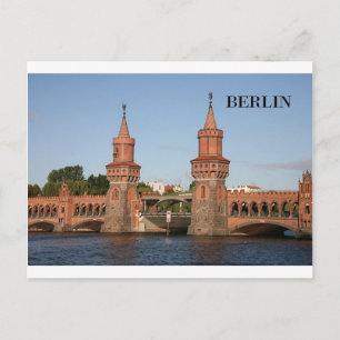ドイツBerlin Oberbaumbruke (St.K.) ポストカード