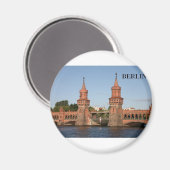 ドイツBerlin Oberbaumbruke (St.K.) マグネット (正面/裏面)