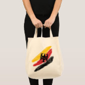 ドイツFussballのサッカーのワシのトートバック トートバッグ (正面(商品))