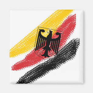 ドイツFussballのサッカーのワシの磁石 マグネット