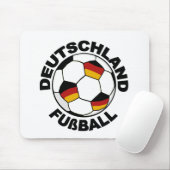 ドイツFußballのデザイン マウスパッド (マウス)