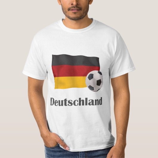 ドイツFussballの2010年のワイシャツ Tシャツ (正面)