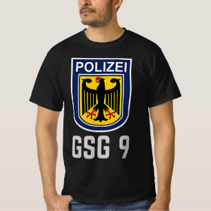 ドイツGSG 9ブンデホレキ警察特殊部隊 Tシャツ