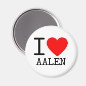 ドイツI love Aalen Baden-Wuttemberg マグネット (正面/裏面)