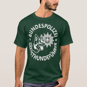 ドイツK9警察Bundeshollari Tシャツ