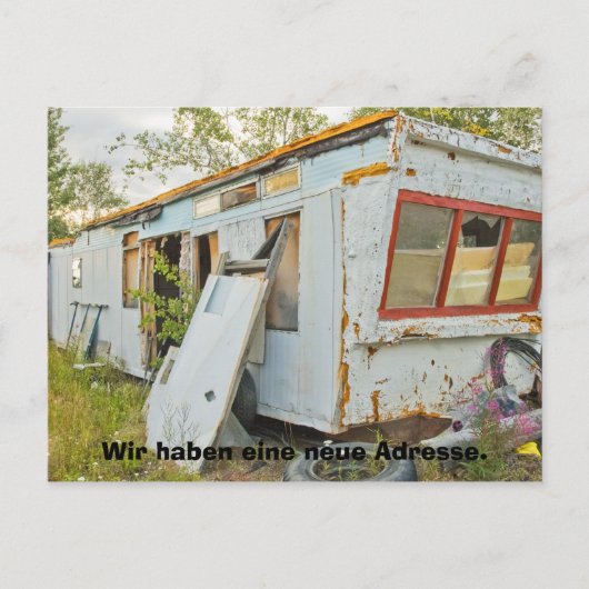 ドイツLustigeのneue Adresskarte ポストカード (正面)