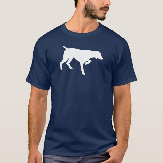ドイツSHORTHAIRのポインター Tシャツ (正面)