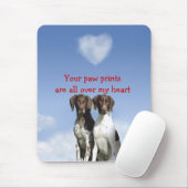 ドイツShorthairedポインターのマウスパッド マウスパッド (マウス)