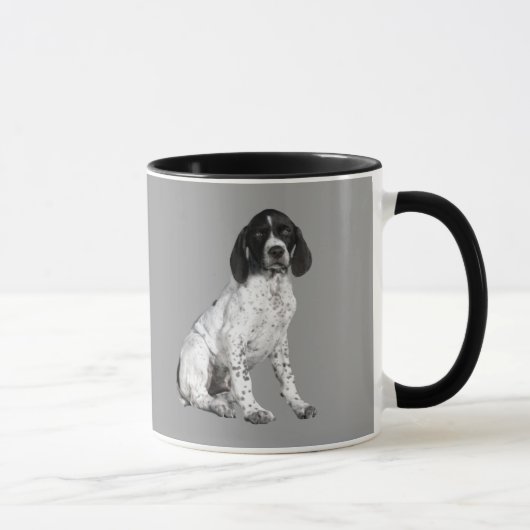 ドイツShorthairedポインターの子犬のマグ マグカップ (右)