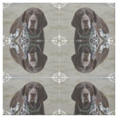 ドイツShorthairedポインター犬 ファブリック (見本)