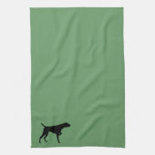 ドイツShorthairedポインター キッチンタオル (縦)
